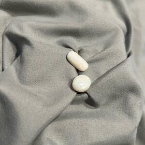 Elegant White Opal Earrings